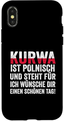 Pole Polnisch Polen Hülle für iPhone X/XS