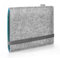 Stilbag eBook Reader Finn für Amazon Kindle Paperwhite 12 (2024) | Farbe: hellgrau/Azur | eBook Reader-Tasche aus Filz | eReader Schutzhülle | ebook Reader Tasche Made in Germany