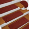 LXYZWRW Furniture Select Stufenmatten 5 Stück bordeaux rot 65x21x4 cm Nadelstanzer