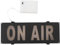 ON AIR Leuchtreklame, Raumdekoration, Wanddekoration, Lichtschild, ON AIR Lichtaufnahmeschild, Dekorative LED Studio Live Leuchten, Streaming Aufnahmeschild für Studio Schreibtisch