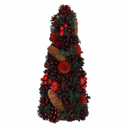 Thun mini albero di natale rosso