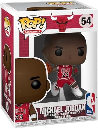 Funko Pop! NBA: Bulls - Michael Jordan - Vinyl-Sammelfigur - Geschenkidee - Offizielle Handelswaren - Spielzeug Für Kinder und Erwachsene - Sports Fans - Modellfigur Für Sammler und Display