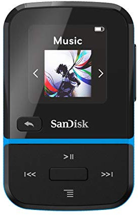 SanDisk Clip Sport Go 32GB MP3 Player Blue