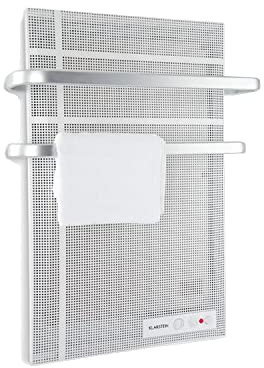 Klarstein Smart Stufa Elettrica Basso Consumo, Termoconvettore a Parete 1000W Termosifone , Riscaldamento , Pannello Radiante Infrarossi, Lampada Riscaldante, Termostato, IP24 No CO2
