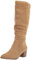 Amazon Essentials Stivali Alti Con Tacco A Blocco Donna, Tan, 37.5 EU