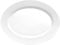 Bormioli Rocco Toledo Large Oval Serving Platters/XL Dinner Plates 350 x 267.5mm (13¾” x 10½”) – Opal Tempered Glass – Dishwasher & Microwave Safe – Shatterproof/Chip-Resistant (4)