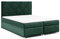Best for Home Boxspringbett mit Bettkasten Trinity K-7 Bonellfederkern inkl. Topper 180x200 Grün