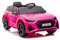 Kinderfahrzeug - Elektro Auto Audi RS6 - lizenziert - 12V7AH Akku und 2 Motoren- 2,4Ghz + MP3 + Leder + Eva (Pink)