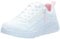 Skechers Street Girls, Sneaker, White Synthetic/Trim, 43 EU