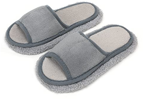 1 Paar Mop Schuhe Bodenwischer Hausschuhe Putzschuhe Bodenreiniger Reinigungspantoffeln Lazy Slippers Waschbar Rutschfeste Haare Microfaser Hausreiniger für Schlafzimmer Boden Schmutz Reinigung