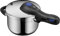WMF Perfect Plus One Pot Schnellkochtopf Induktion 2,5l, Dampfkochtopf mit Flammschutz, großes Kochsignal, 2 Kochstufen, abnehmbarer Deckelgriff, Einhand-Kochstufenregler, Cromargan Edelstahl poliert