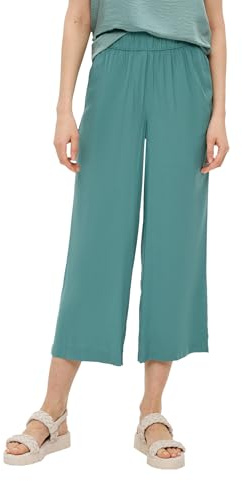 s.Oliver Culotte-Hose aus Viskose mit Wide Leg