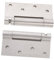 Hoement 2pcs Invisible Sliding Door Kit Mouse Garage Door Seal Cabinet Door Hinge Upvc Window Hinges Upvc Door Hinge Caps Cabinet Stay Hinges Door Stopper Door Latches for External Doors