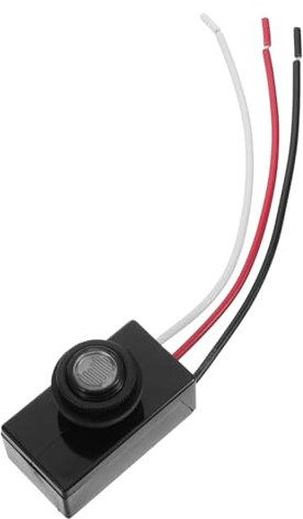 Holibanna Außenschalter Fotozellen-lichtsensor Gartensensor Für Automatisches Ein- Ausschalten Der Beleuchtung Bei Wetterbedingungen Mit Hoher Empfindlichkeit Und Geringem Stromverbrauch