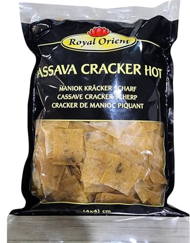 ROYAL ORIENT - Galletas de Yuca Picantes - (1 x 1 kg)