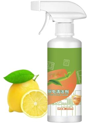 Fly Cleanse Natural Formula Appliances, Fly Cleanse Multi-Purpose Oil Cleaner, Electrolyzed Ionised Water for Household Appliances, Heavy Oil Cleaner Stain for Hold, Oven, Stove, Range Hood (1Pc)