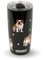 SERENGETI Bulldog 20 Oz. Stainless Steel, Vacuum Insulated Tumbler with Spill Proof Lid - 3D Print - Insulated Travel mug for Hot or Cold Drinks (Bulldog Tumbler)