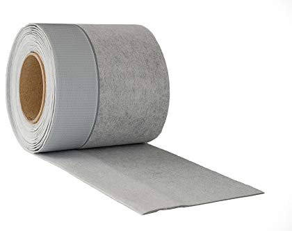 isolera Wannendichtband 8m – selbstklebendes Dichtband für Dusche & Badewanne, wasserdicht & flexibel, mit Vliesbeschichtung & Kapillarschutz, für Badabdichtung unter Fliesen, Made in Germany