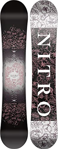 Nitro Damen Mystique 23 Fehlerverzeihendes Girls All-Mountain Snowboard Gullwing Directional Twin Board