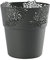 VERDENIA Cache-Pot de Fleurs, Anthracite, 14,5 x 15,6 cm