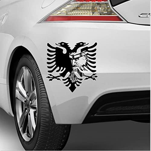 myrockshirt Albanien Albania Albanischer Adler Logo Wappen 15 cm Aufkleber Autoaufkleber Sticker Decal Tuning