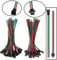 HUAZIZ 30 Paare 3 Pin JST SM-männlich-weiblich Stecker,22 AWG JST steckverbinder 3-poliger Stecker with 150 mm Kabel für WS2812B WS2812 WS2811 LED-Lichtleiste