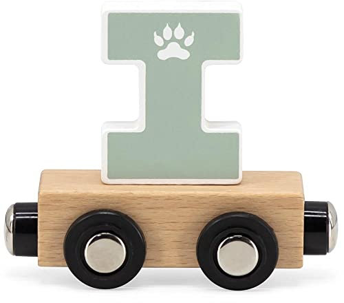 Elefantasie Buchstabenzug Namenszug Holzeisenbahn magnetisch Holzbuchstaben Wunschname zusammenstellen I bunt