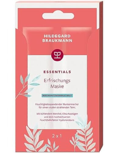 HILDEGARD BRAUKMANN Essentials Erfrischungs Maske, 12x14 ml