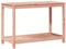 vidaXL Pflanztisch, Gärtnertisch mit Ablage, Blumentisch für Garten Balkon Terrasse, Gartentisch Arbeitstisch, 108x50x75cm Massivholz Douglasie