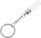 OATIPHO Pendentif Flacon En Verre Pour Parfum - Diy Vide Flacon En Verre Transparent Porte-CléS Bouteille, 35x11mm, éQuipéE D'Un Bouchon D'éTanchéIté, Essentielle Porte-CléS Pour Parfum D'Huile