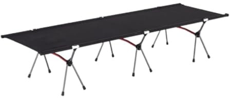 MLYYX Cama PortáTil Cama Plegable Portátil For Exteriores, Cama Plegable For Acampar, Siesta, Almuerzo, Oficina, Cama Individual, Picnic, Cama For Acampar Cama PortáTil Plegable(Black)