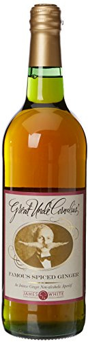 James White Great Uncle Cornelius Famous Spiced Ginger Drink, 6x750ml | Non Alcoholic Beverage, spiced ginger flavour, 6x750ml glass bottles