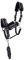 ARBO-INOX Halfterset Halfter-Set Halfter und Strick mit Polsterung 4 Farben (FULL, schwarz)