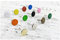 Bolzen, Bolzen, Stecknadeln, Nägel, Ziernägel, Nägel-Gelb 11mm * 17mm (100 Stück)