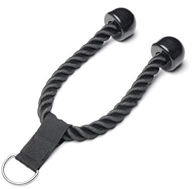 vincente Corde De Traction-Corde Triceps, Musculation Tricepes pour Triceps De 70 Cm en Nylon,Corde Musculation Triceps pour Machine d'exercice - pour Salle De Sport, Fitness À Domicile