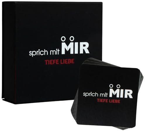 sprich mit MIR Karten für Paare mit Fragen – Deep Talk – Valentinstag, Hochzeit, Jahrestag Geschenk für Ihn und Sie by