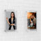 Acrylrahmen mit Abstandshaltern zur Wandmontage aus doppeltem Plexiglas aus transparentem Acryl zum Aufhängen von Fotos in verschiedenen Formaten (15 x 20)