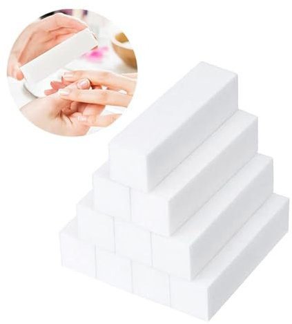 10 blocchi di lucidatura per unghie, blocchi di lucidatura, per unghie, per manicure, pedicure e nail art