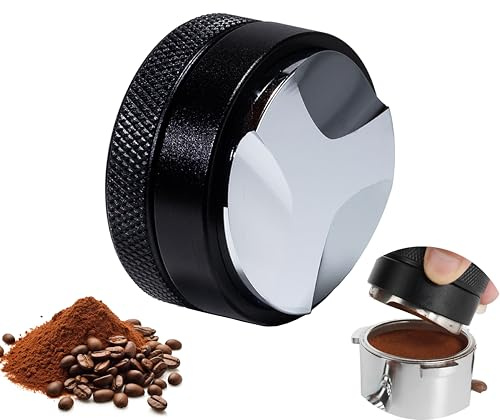 NESTIP Coffee Distributor Espresso Leveler 51mm Aluminiumlegierung | Hochwertiges Aluminiummaterial, Ergonomischer Griff, Höhenverstellbar, Leicht zu reinigen, Siebträger Zubehör für Barista