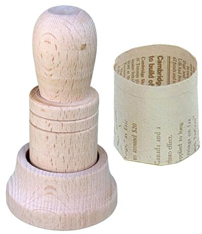 Misaakoeq Paper Pot Maker For Seedlings,Wooden Flower Pot Maker Biodegradablee Newspaper Plant P-ot M-ake D-iY Garden Planting Tools,Portable Handcraft Tool For Gardening Lovers