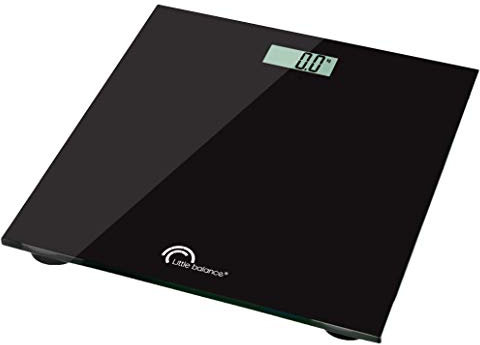 LITTLE BALANCE pèse-personnes LCD SB2 Electronique, Noir