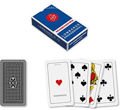 Masenghini Carte da Gioco REGIONALI LOMBARDE N.15 Blu