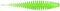 Quantum Magic Trout T-Worm 6,5cm 1g I-Tail Knoblauch - 6 Forellenköder, Farbe:neon grün