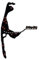 Sylt Aufkleber Farbe Schwarz 50 mm