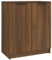 vidaXL Schuhschrank Schuhregal Schuhablage Schuhständer Schuhaufbewahrung Schuhtruhe Schuhorganizer Flurschrank Braun Eichen-Optik 59x35x70cm Holzwerkstoff