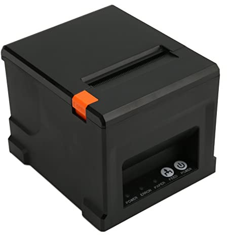 VBESTLIFE POS-Drucker, 80-mm-USB-Thermobondrucker, Restaurant-Küchendrucker mit Automatischer Schneidevorrichtung, Serielle USB-Ethernet-Schnittstelle Optional für Windows/Linux