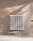 Bathroom Radiators Horizontal Double Column Traditional Designer White Rads Cast Iron Style 600 x 605mm