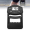 Medidor de fuerza de mano digital, 396 lb/180 kg, medidor de fuerza de agarre, medidor de fuerza de agarre electrónico, pantalla LED grande con cable USB (negro)