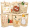 Amari ® Personalisierte Adventskiste - Adventskalender 2024 aus Holz mit Namen - Weihnachtskalender für Kinder & Erwachsene (Braun-Mix)