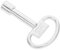 FELTECHELECTR Valve Key for Radiator Bleeding Plumbing Tool for Lock Valves Multifunctional Design for Easy Compact for Portability and Convenience